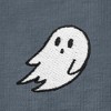 Dalix Ghost Embroidered Cotton Relaxed Fit Short Sleeve Crewneck Tee Shirt Women - 4 of 4