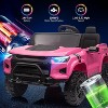 24V 2-Seater Kids Ride On Truck, Electric Car Toy with Remote, LED Lights, MP3, Back Storage & Soft Start - 2 of 4