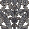 LIVN CO. 2-Piece Distressed Botanical Carved Wood Wall Decor Set - 4 of 4