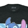 Seven Times Six StitchDisney T-Shirt Men's How About No Short Sleeve Graphic Print Tall Tee Grey - 3 of 4