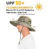Tirrinia Camouflage Wide Brim Sun Hat for Women Men, UPF 50+ Sun Hat with Adjustable Drawstring, Lightweight Breathable Outdoor Camping Garden Hats - 4 of 4