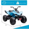 24V Kids ATV 4 Wheeler, 800W Electric Ride On Kids Car Battery Powered Toddler Cars to Drive, Music, Led Lights, 2 Speeds - 2 of 4