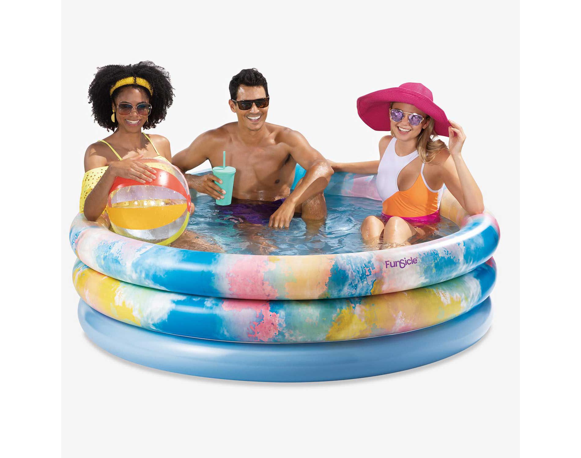 Funsicle Summer Vibes Pool Tye-Dye
