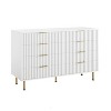 8 Drawer Dresser for Bedroom, Fluted 55" Wide Modern Chest of Drawers with Deep Drawers, Wooden Dresser Organizer - 4 of 4