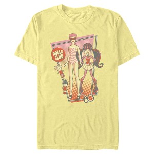 Mens Mattel Barbie and Monster High Dolls Club T Shirt - 1 of 3