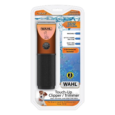 Wahl Cordless Battery Touch-Up for Paws, Ears, and Delicate Areas Dog Clipper Trimmer