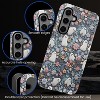 BONGEEK Case Compatible with Samsung Galaxy S24 FE,Scratch Resistant Hybrid 2-Layer Hard Shell Bright Phone Case, Floral - 3 of 4