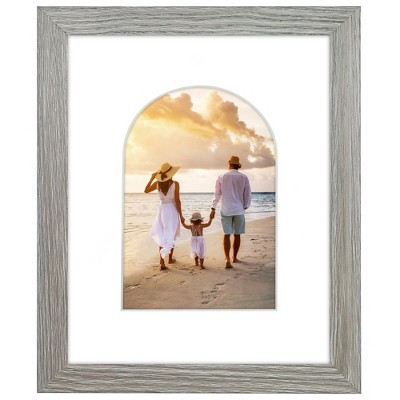 Americanflat 5x7 Picture Frame With Arch Mat Insert And Shatter ...