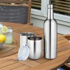 OSTO Triple Insulated Wine Bottle and Cups; 25 Oz. Stainless Steel Bottle for Wine and 2 16 Oz. SS Cups with Lid; Vacuum Insulation - image 2 of 4