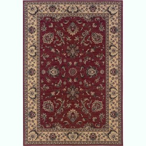 Oriental Weavers Ariana 311C3 Red/ Ivory Indoor Area Rug - 4' x 6" - 1 of 4