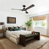 IHOMEADORE 52" Black Modern LED Ceiling Fan with Remote and Light - 2 of 4