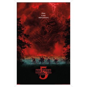 Trends International Netflix Stranger Things: Season 5 (2025) - Key Art Framed Wall Poster Prints - 1 of 4