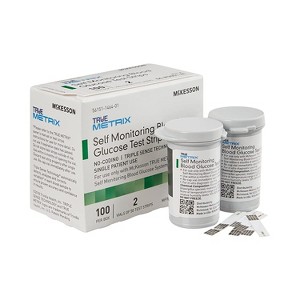 McKesson 06-R3051-41 Blood Glucose Test Strips True Metrix 100 Strips (Box) - 1 of 4