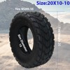 2 Pack 20x10-10 ATV Tires,4 PR All-Terrain Tires,20x10x10 Trail Sand Mud ATV UTV Off-Road Tires,Tubeless - 3 of 4