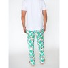 RuffleButts SoftSnooze Gender Inclusive Holiday Adult Pajama Pants - 3 of 4