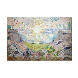 Trademark Fine Art -Edvard Munch 'The Sun' Canvas Art - 1 of 4