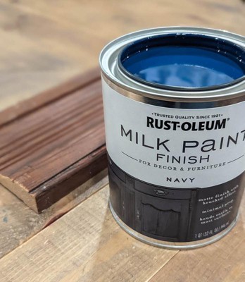 Rust-oleum 2pk Milk Paint Navy : Target