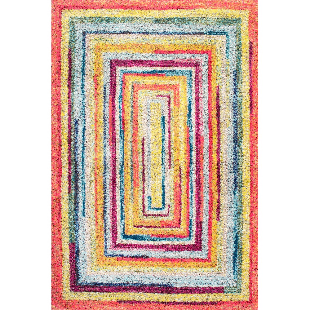 5'x8' Hargis Labyrinth Area Rug - nuLOOM