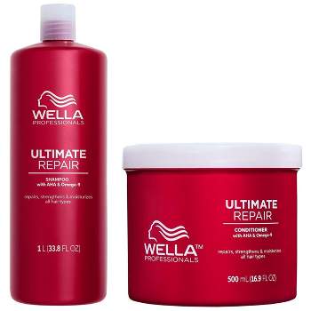 Wella FUSIONPLEX Intense Repair Shampoo 1.6 oz & Mask 1 oz Set