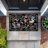 Stupell Industries Dark Flowers & Garden Friends Printed Outdoor Door Mat, design by Ani Del Sol, 18"x30" - 3 of 4