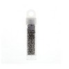 John Bead Miyuki Glass Seed Beads 11/0 (22gms), Palladium Plated [DB0194] - 2 of 2