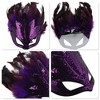 Unique Bargains Sequined Feathers Party Mask 1 Pc - 3 of 4