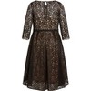 Women's Plus Size Lace Lover Dress - black | CITY CHIC - 4 of 4