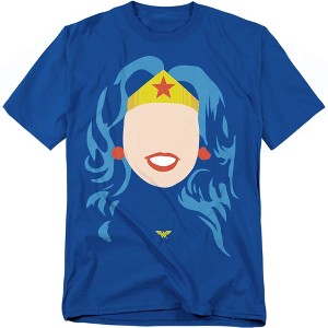 Men's Wonder Woman Large Face T-Shirt - 1 of 4