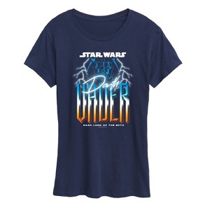 Women's - Star Wars - Darth Vader Short Sleeve Graphic T-Shirt - 1 of 4