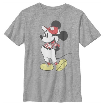 Boy's Disney Mickey Mouse Baseball Player T-Shirt
