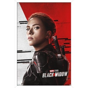 Trends International Marvel Cinematic Universe - Black Widow - Pose Framed Wall Poster Prints - 1 of 4