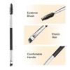 Unique Bargains Soft Double Sided Angled Eyebrow Brush Eyelash Extension Brush for Women Eye Makeup - 2 of 4