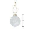 Golf Ball Glass Christmas Ornament - 4 of 4