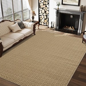 Nasitip Realistic Braided Area Rug,Machine Washable Non-Shedding Modern Abstract Rug for Bedroom,Dining Room,Home Office - 1 of 4
