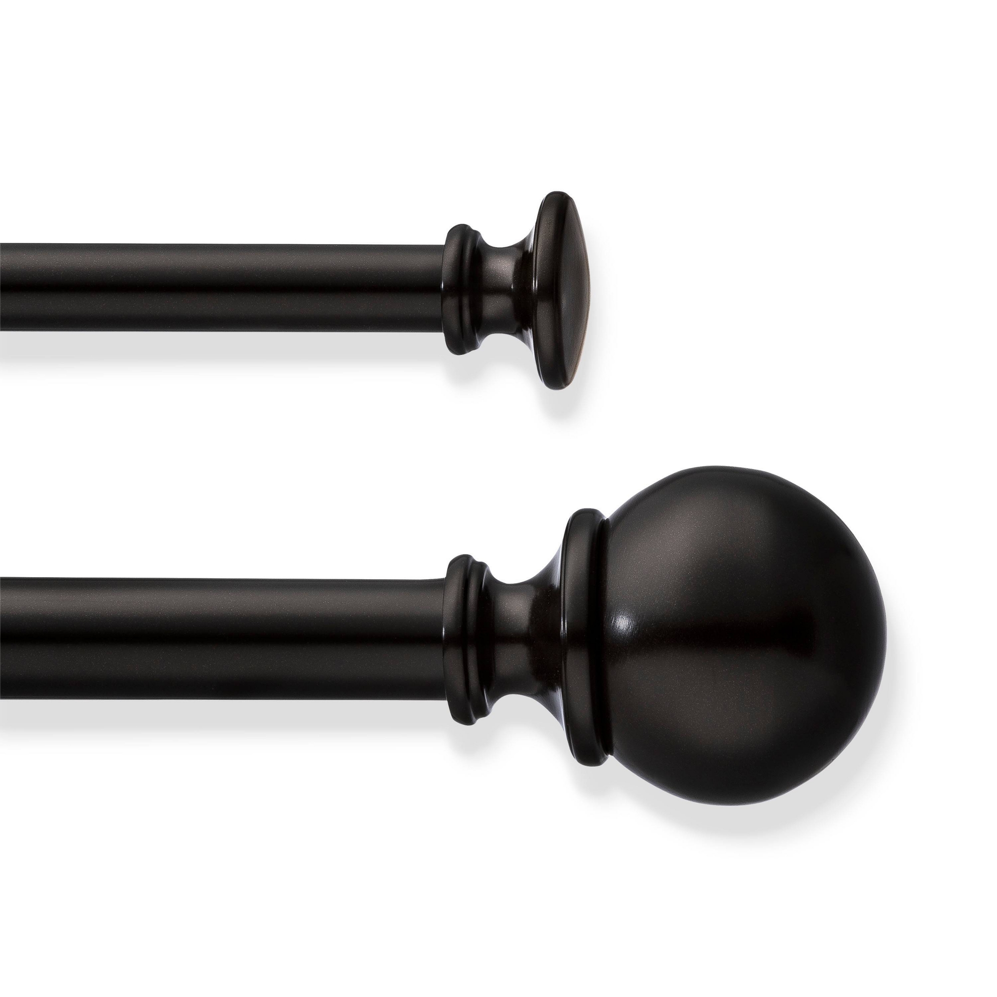 66"-120" Ball Double Curtain Rod Oil Rubbed Bronze - Threshold™