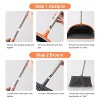 JANSNO Broom and Dustpan Set with 52 in. Long Handle - 4 of 4