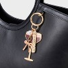 Espresso Era with Bow Bag Charm - A New Day™ Gold/Brown - 2 of 2