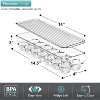 Soda Can Organizer for Refrigerator & Egg Holder Set, 2 Stackable Can Dispensers & 2 Egg Holders with Lid holds 14 eggs - 3 of 4