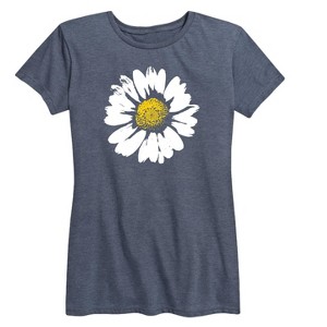 Women's - Instant Message - Big Daisy Short Sleeve Graphic T-Shirt - 1 of 4