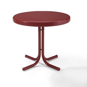 HomeStock Griffith Outdoor Metal Side Table - 1 of 4