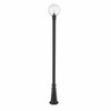 Z-Lite Laurent 1 - Light Post Light in  Black - 4 of 4