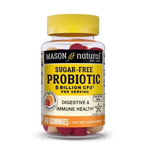 Mason Natural Sugar Free Probiotic Gummies - 60ct - 1 of 4