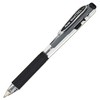 Pentel WOW! Gel Pen Bonus Pack, Retractable, Medium 0.7 mm, Black Ink, Clear/Black Barrel, 24/Pack - 3 of 3