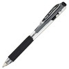 Pentel WOW! Gel Pen Bonus Pack, Retractable, Medium 0.7 mm, Black Ink, Clear/Black Barrel, 24/Pack - image 3 of 3