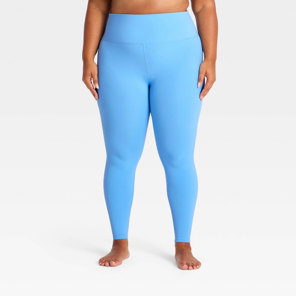 Women's Everyday Soft Ultra High-Rise Leggings - All In Motion™ Sky Blue 1X