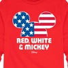Boys' - Disney - Americana Long Sleeve Graphic T-Shirt - 2 of 4