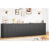 Jojoka Dresser for Bedroom,12 Drawer Dressers & Chests of Drawers, Wood Storage Drawer Dresser with Power Outlet - 4 of 4