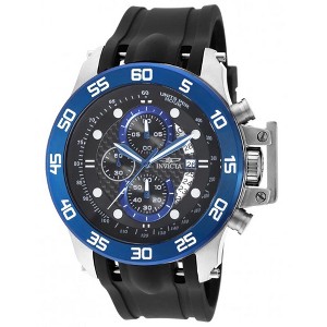 Invicta 19252 Men's I-Force Black Dial Black Polyurethane Strap Chronograph Watch - 1 of 2