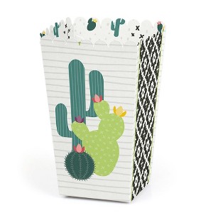 Big Dot of Happiness Prickly Cactus Party - Fiesta Party Favor Popcorn Treat Boxes - Set of 12 - 1 of 4
