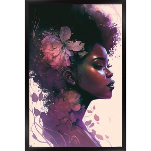 Trends International Wumples - Beautiful Profile Framed Wall Poster Prints - 1 of 4